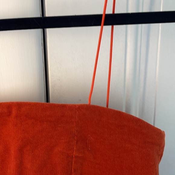 Rust vintage cropped up. Denim style - Picture 3 of 4